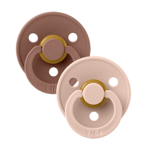 BIBS Eco-Friendly Latex Baby Pacifiers 2-Pack for Kids