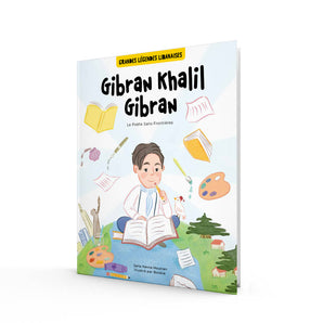 Gibran Khalil Gibran Book in Arabic, French, and English Versions
