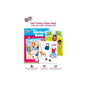 Galt Fashion Sticker Book | 300 Stickers & 20 Pages For Kids 4+