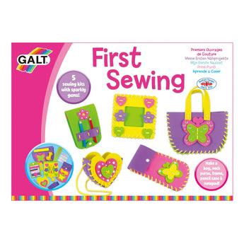 Galt First Sewing Craft Kit | Beginner Stitching Set For Kids 5+