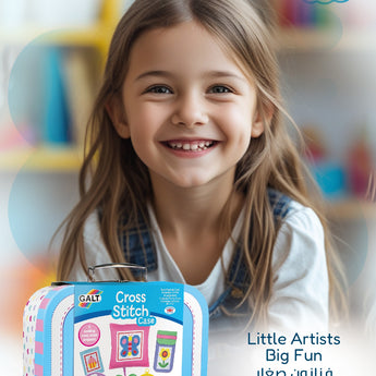 Galt Kids Educational Sewing & Hair Design Play Case | Creative Craft Kit 7+