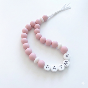 Personalized Silicone Misbah-Pink