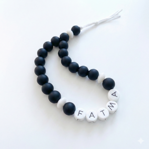 Personalized Silicone Misbah-Black