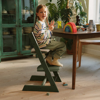 Stokke Tripp Trapp Chair Marble Green lifestyle