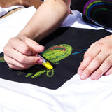 Glow In The Dark Chalkboard Apparel White Kids T-shirt | Christmas