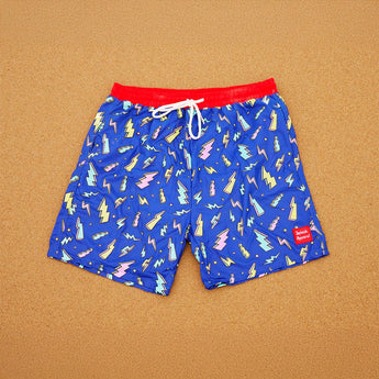 Glow In The Dark Magic Color Changing Swim Shorts For Kids | Swimwear Boy