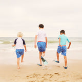 Glow In The Dark Magic Color Changing Swim Shorts For Kids | Swimwear Boy