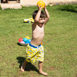 Glow In The Dark Magic Color Changing Swim Shorts For Kids | Swimwear Boy