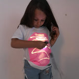 Glow In The Dark Super Glow In The Dark Kids T-shirts | Black