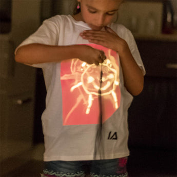 Glow In The Dark Super Glow In The Dark Kids T-shirts | Black