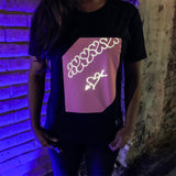 Glow In The Dark Super Glow In The Dark Kids T-shirts | Black