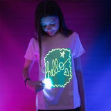 Glow In The Dark Super Glow In The Dark Kids T-shirts | Black