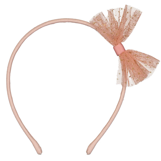 Tutu headband â€“ Antic pink
