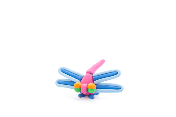 DIY Dragonfly Plastic Creative Modelling Air-Dry Clay For Kids 3 Cans