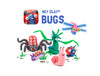 DIY Bugs: Snail, Dragonfly, Ladybird Plastic Creative Modelling Air-Dry Clay For Kids 6 Cans