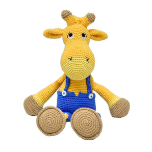 Happy Threads Handmade Crocheted AlexGiraffe – Multicolor