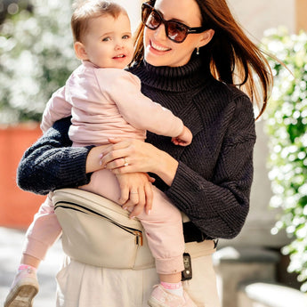 Hackerlily Ergonomic Hip Seat Baby Carrier with Storage
