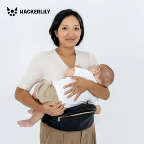 Hackerlily Ergonomic Hip Seat Baby Carrier with Storage