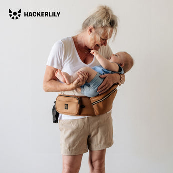 Hackerlily Ergonomic Hip Seat Baby Carrier with Storage