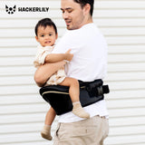 Hackerlily Ergonomic Hip Seat Baby Carrier with Storage