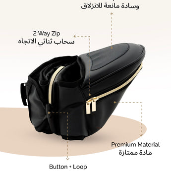 Hackerlily Ergonomic Hip Seat Baby Carrier with Storage