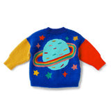 Halcyon Nights Rocket Ride Knit Kids Cardigan | Fluffy Winter Warm