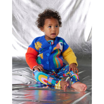 Halcyon Nights Rocket Ride Knit Kids Cardigan | Fluffy Winter Warm