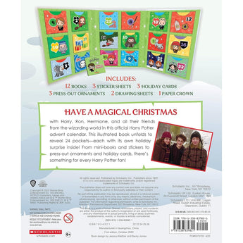 Happy Christmas Harry! Official Harry Potter Advent Calendar Book