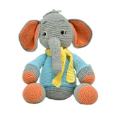 Happy Threads Handmade Crocheted Dusty The Elephant â€“ Multicolor | Dolls