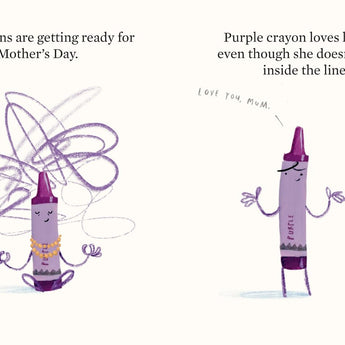 Harper Collins Publishers Happy Mother's Day From The Crayons â€” Children's Book For Kids | Books