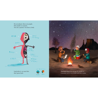 Harper Collins Publishers Here We Are: Notes For Living On Planet Earth ” Children's Book For Kids | Pictures Books - My Little Thieves