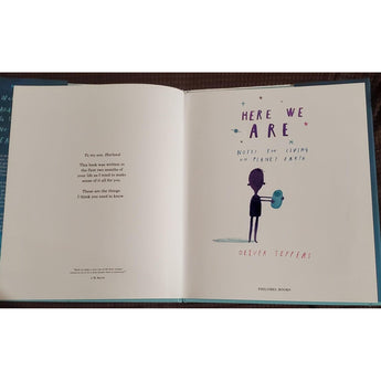 Harper Collins Publishers Here We Are: Notes For Living On Planet Earth ” Children's Book For Kids | Pictures Books - My Little Thieves