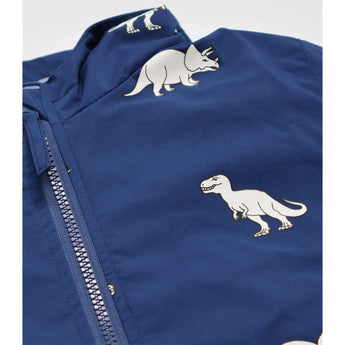 Holly And Beau Kids Color Changing Dinosaur Raincoat | Waterproof Fun Coat