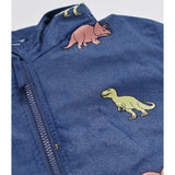 Holly And Beau Kids Color Changing Dinosaur Raincoat | Waterproof Fun Coat