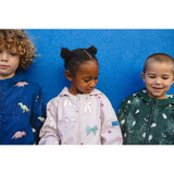 Holly And Beau Kids Color Changing Unicorn Raincoat | Waterproof Girls Coat