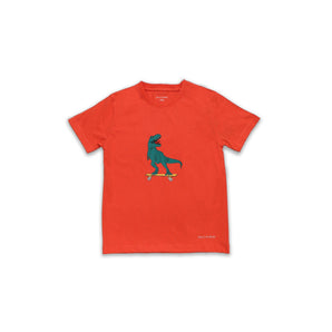 Holly And Beau Kids Dinosaur T Shirt | Eco Friendly Quick Dry Swim Top - My Little Thieves