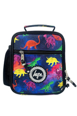 HYPE Space Dinosaurs insulated lunch bag official front image