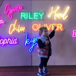 My Little Thieves Personalized Neon Light Custom Led Name Sign For Bedroom Dã©Cor | Night Light