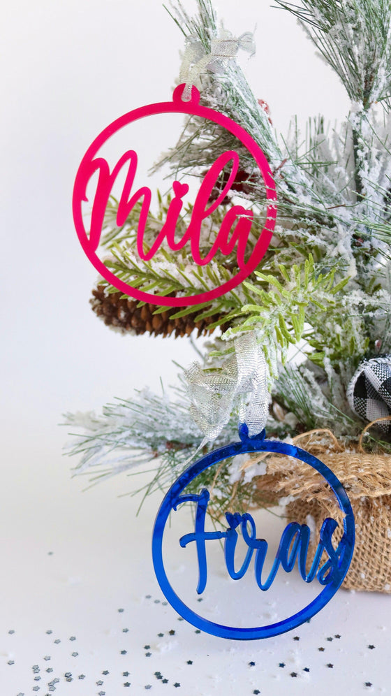 Personalized Christmas Bauble - My Little Thieves