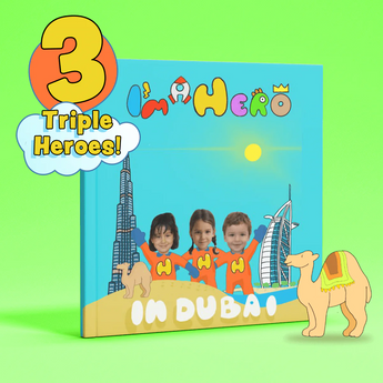 Iâ€™M A Hero I'm A Hero In Dubai Personalized Story Book | Books
