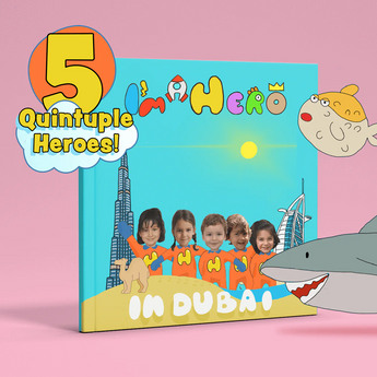 Iâ€™M A Hero I'm A Hero In Dubai Personalized Story Book | Books