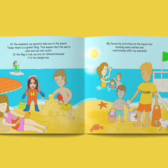 Iâ€™M A Hero Personalized I'm A Hero Learning To Swim Book Water Safety Adventure | Books