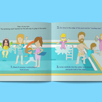 Iâ€™M A Hero Personalized I'm A Hero Learning To Swim Book Water Safety Adventure | Books