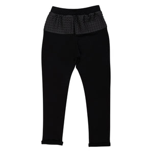 Jackson Black Jogging Bottoms Pants