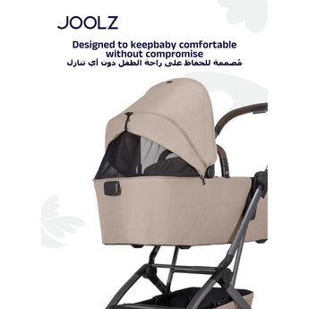 Joolz Aer2 Baby Cot - Sandy Taupe