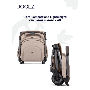 Joolz Aer2 Compact Stroller - Sandy Taupe