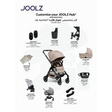 Joolz Hub2 Compact Stroller - Sandy Taupe