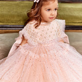 Junona Pink Tulle Dress | Girls Occasion Fashion