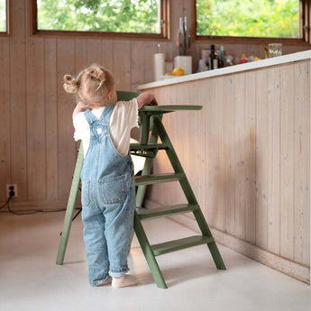 KAOS Klapp High Chair Recycled + Safety Rail + Food Tray