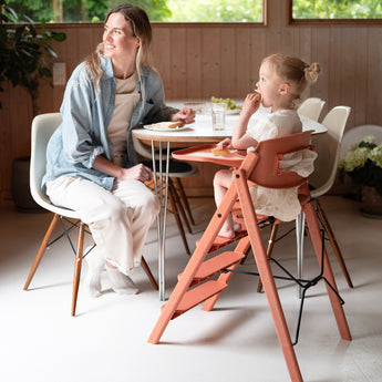 KAOS Klapp High Chair Recycled + Safety Rail + Food Tray